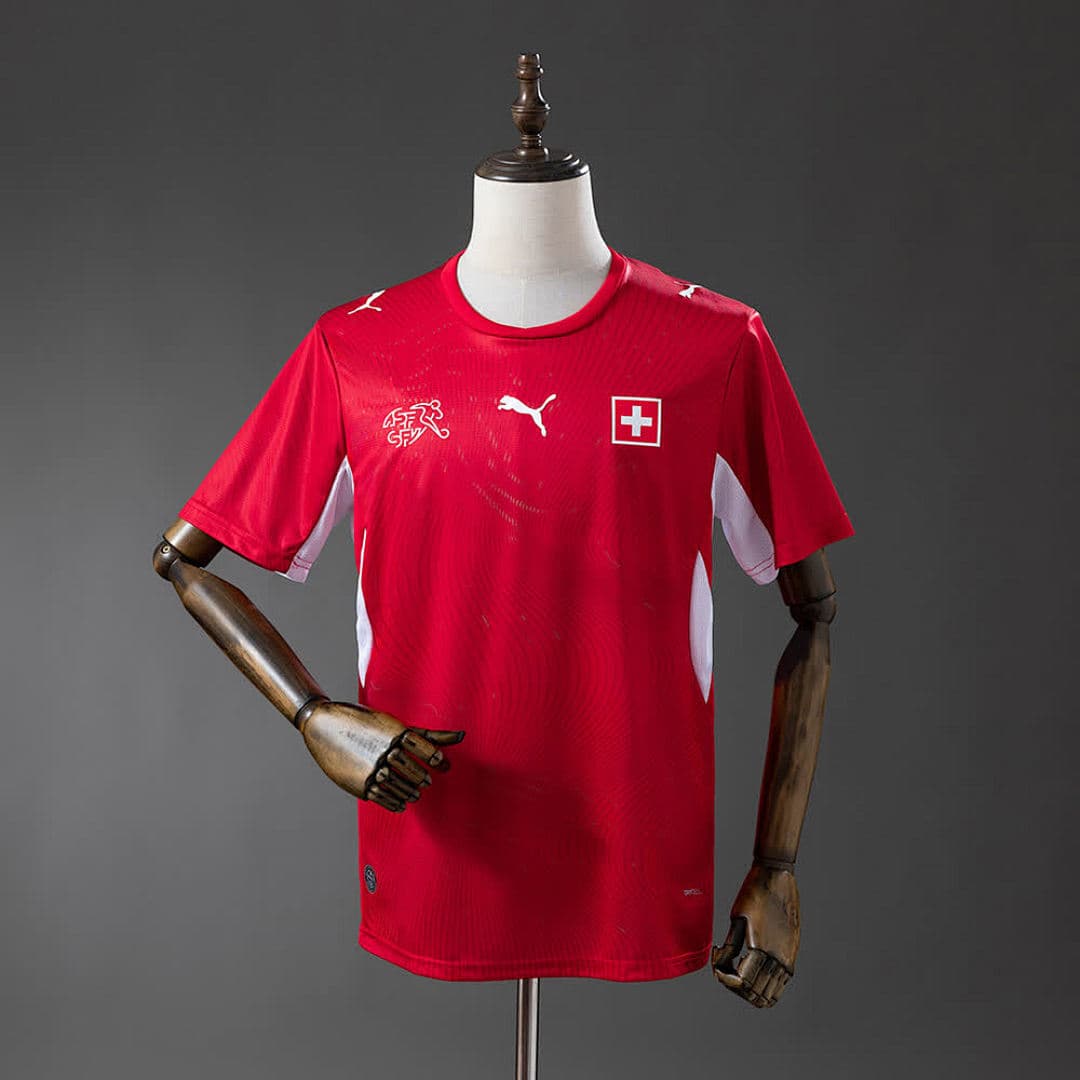 Camisa Switzerland Home Version Fan