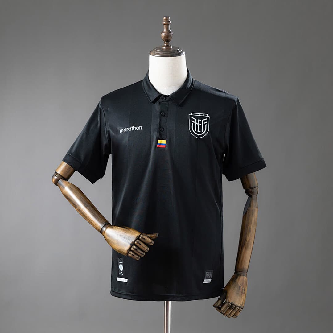 Camisa Ecuador Black Version Fan - Vista 1