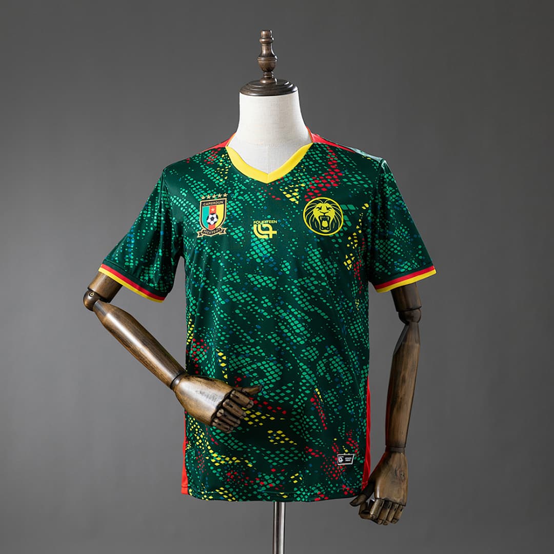 Camisa Cameroon Home Version Fan - Vista 1