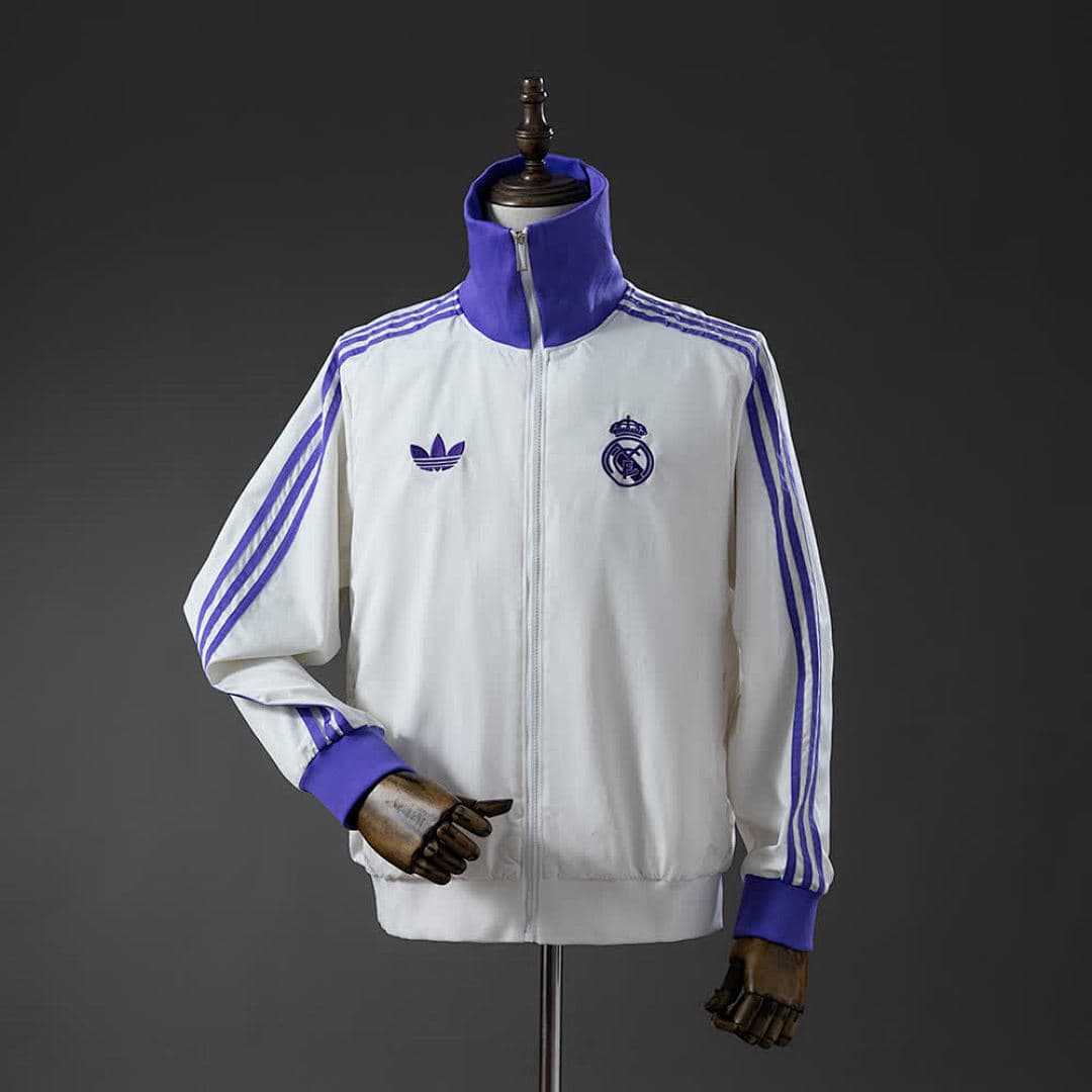 Windbreaker Real Madrid x Beckenbauer Miracle WhiteMagic Purple - Vista 1